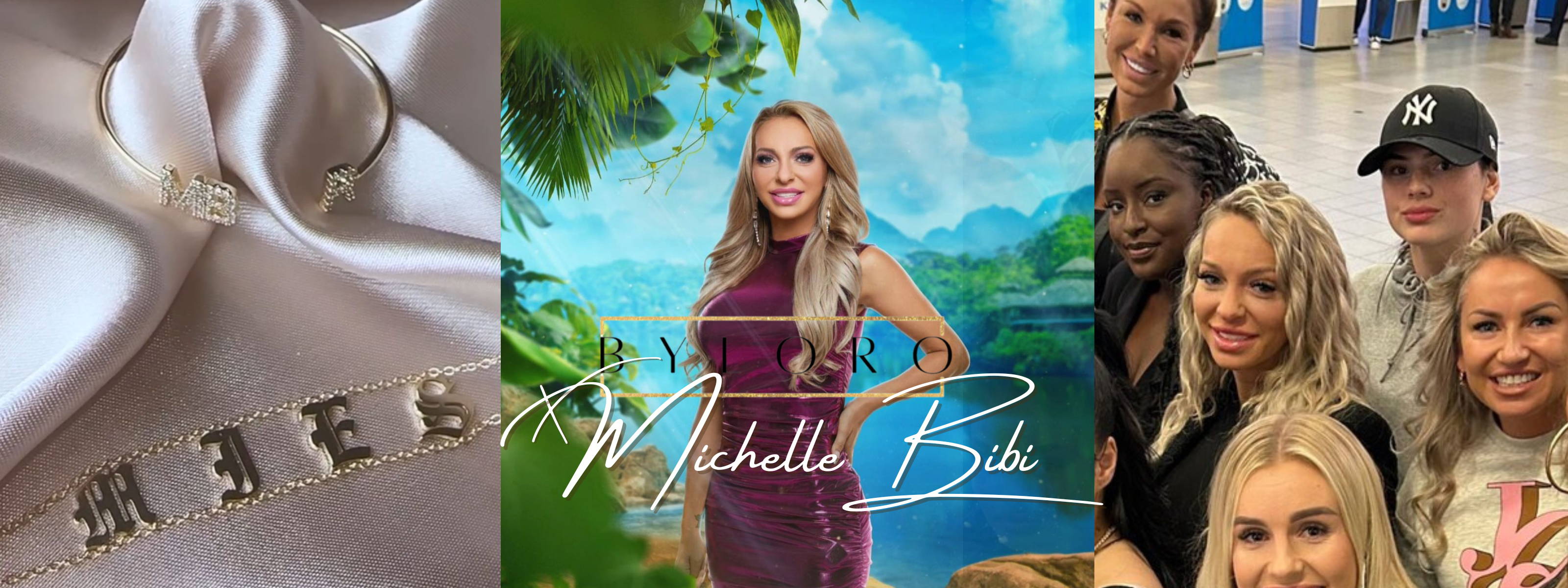Een stralende overwinning: Michelle Loots schittert in Byloro sieraden tijdens Echte Meisjes in de Jungle.