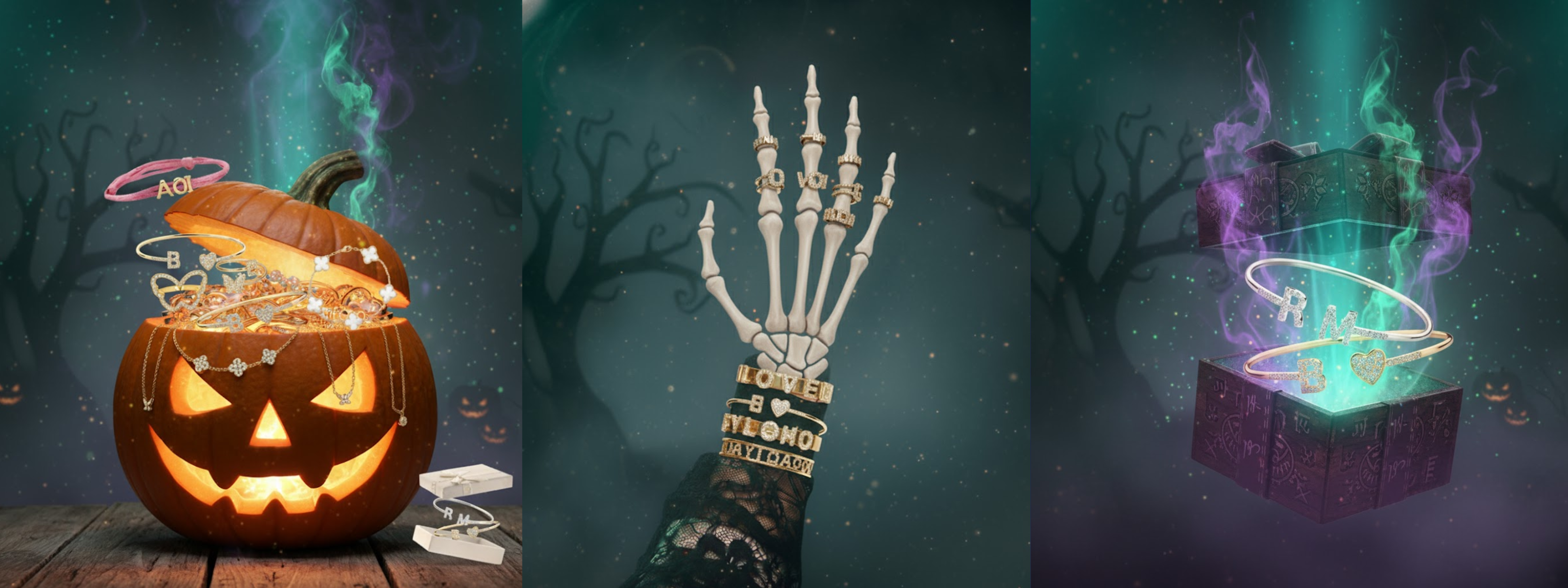 5 Halloween sieraden voor jouw spooky look (die je het hele jaar wilt dragen) 🎃