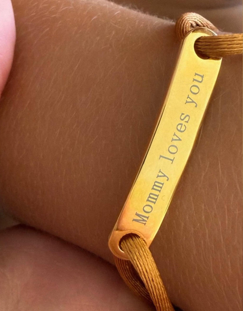 CUSTOMMADE Infinity Bar Bracelet