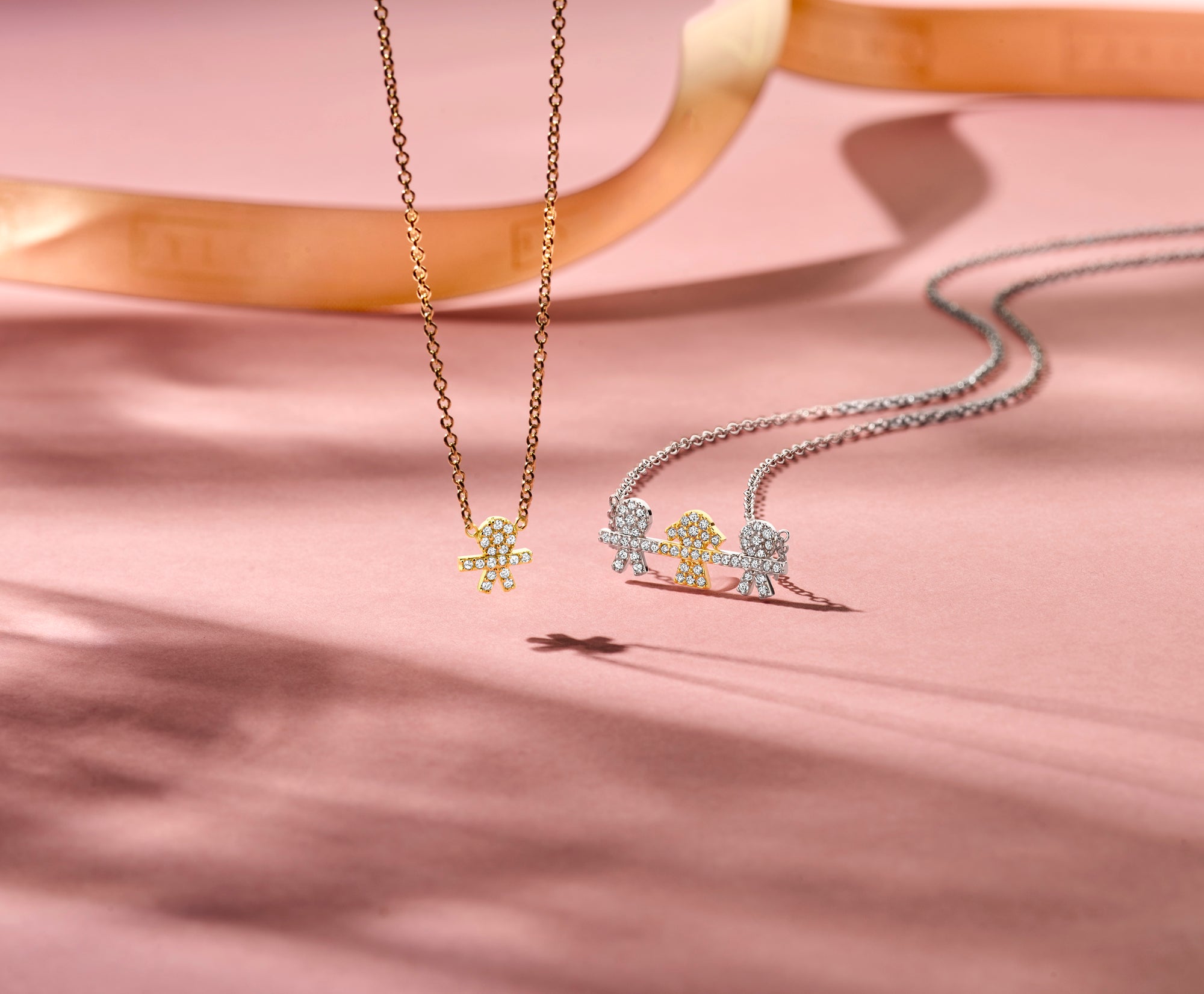 Custommade Diamond Child Necklace x Ruby