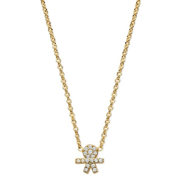 Custommade Diamond Child Necklace x Ruby
