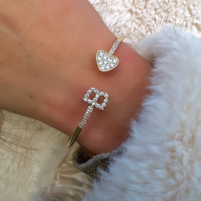Custommade Diamond Initial Bracelet
