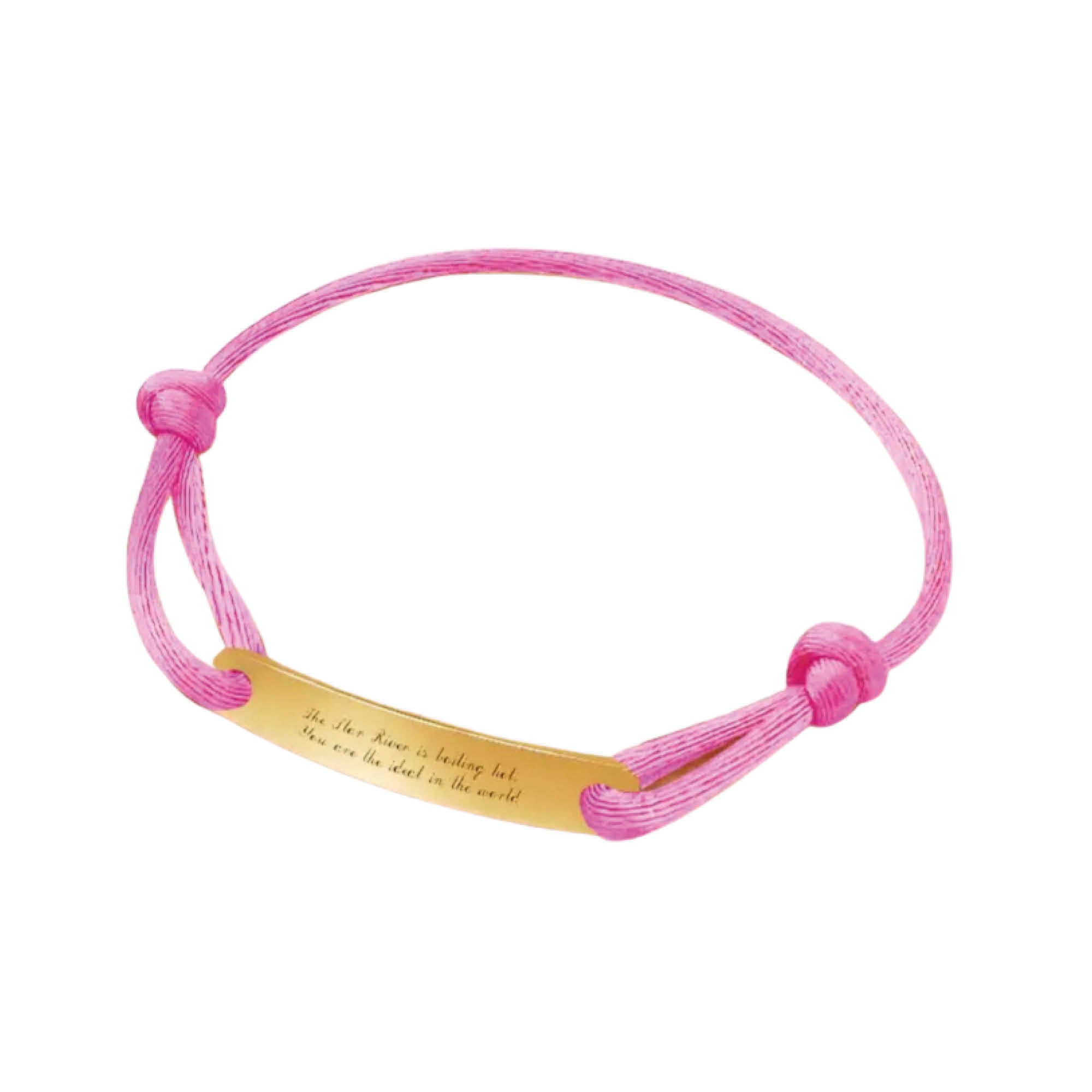 CUSTOMMADE Infinity Bar Bracelet