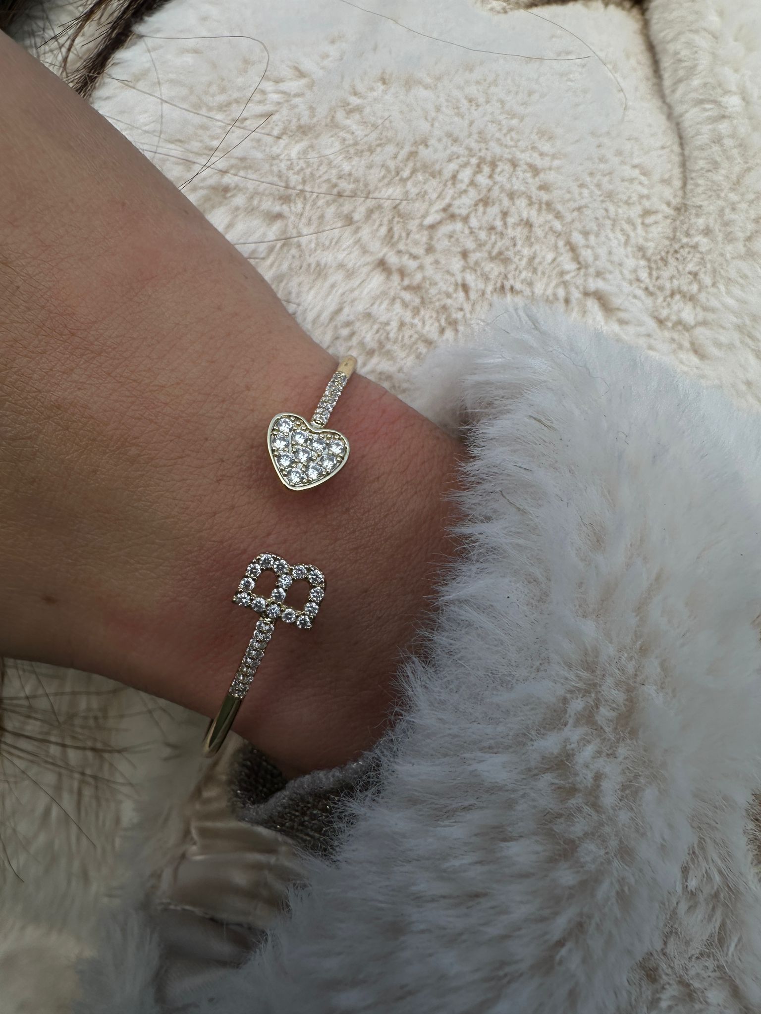 Custommade Diamond Initial Bracelet