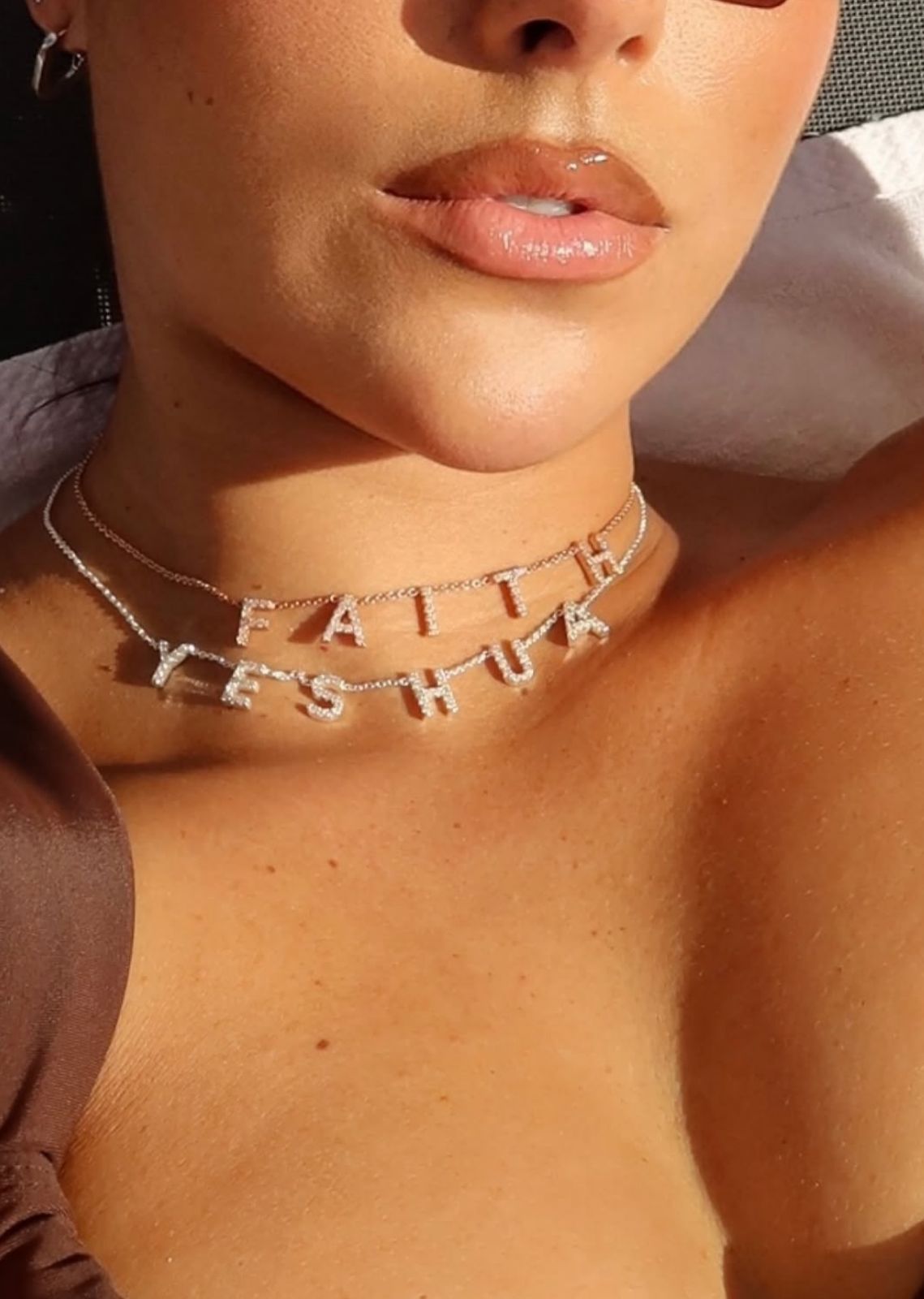 CUSTOMMADE Mathilde letter necklace