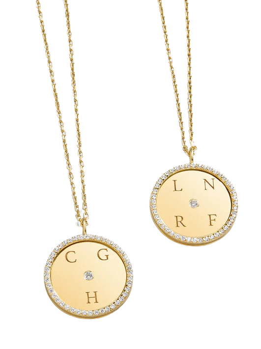 MAßGEFERTIGTE MONEDA-DIAMANT-HALSKETTE