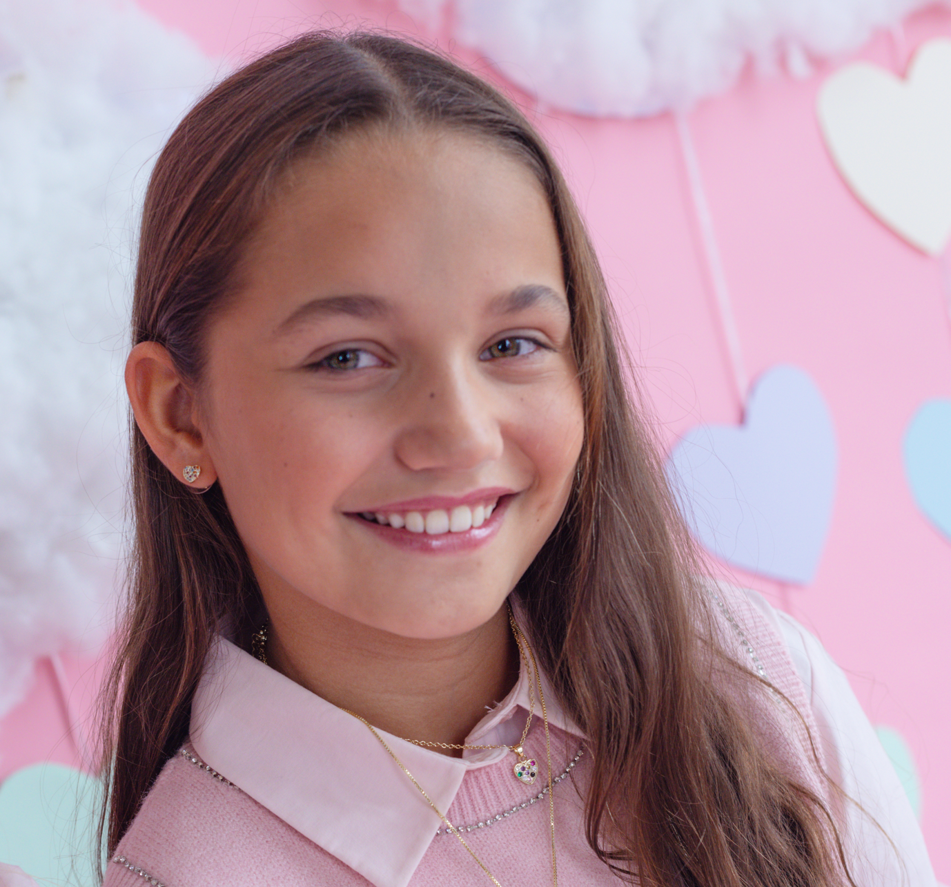 CUSTOMMADE Rainbow Heart Necklace x Roqi & Day