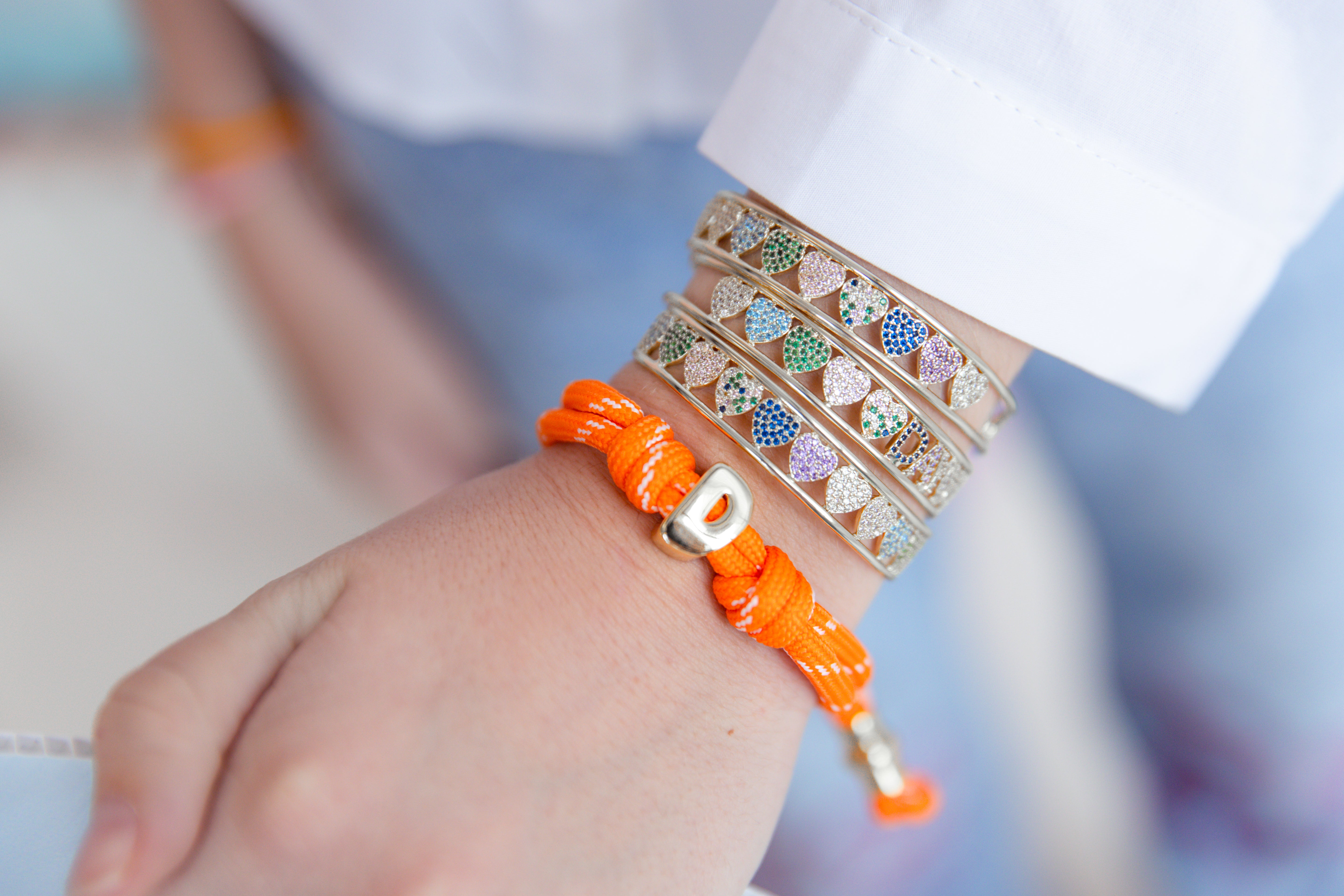 Mini Bianc Bracelet x Roqi & Day