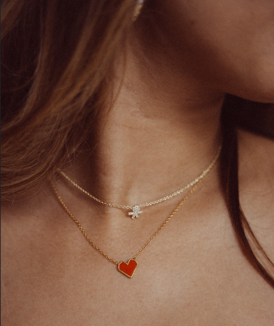 CUSTOMMADE INITIAL EVY NECKLACE