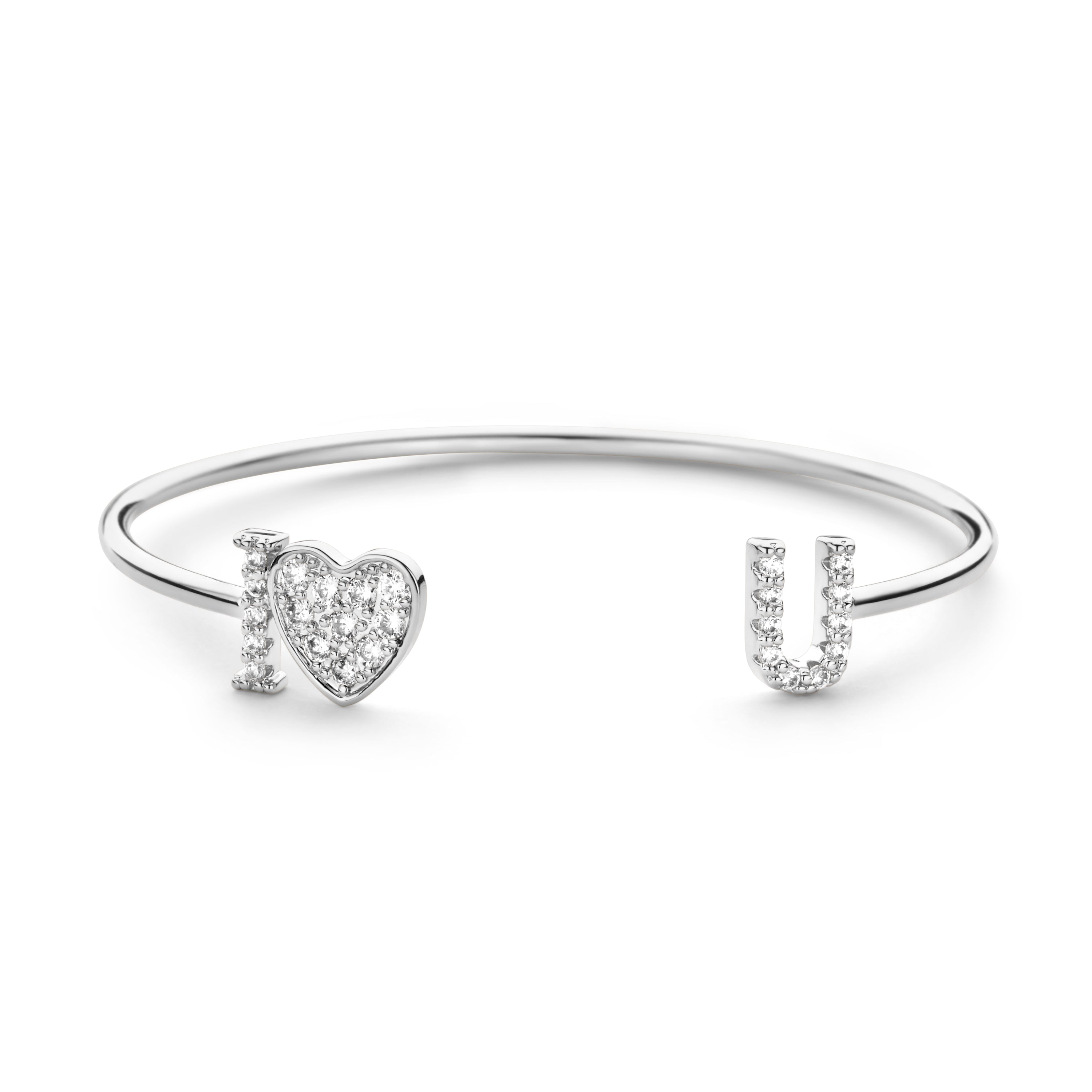 INITIAL BRACELET [OP VOORRAAD] [ZILVER][DIVERSE INITIALEN]