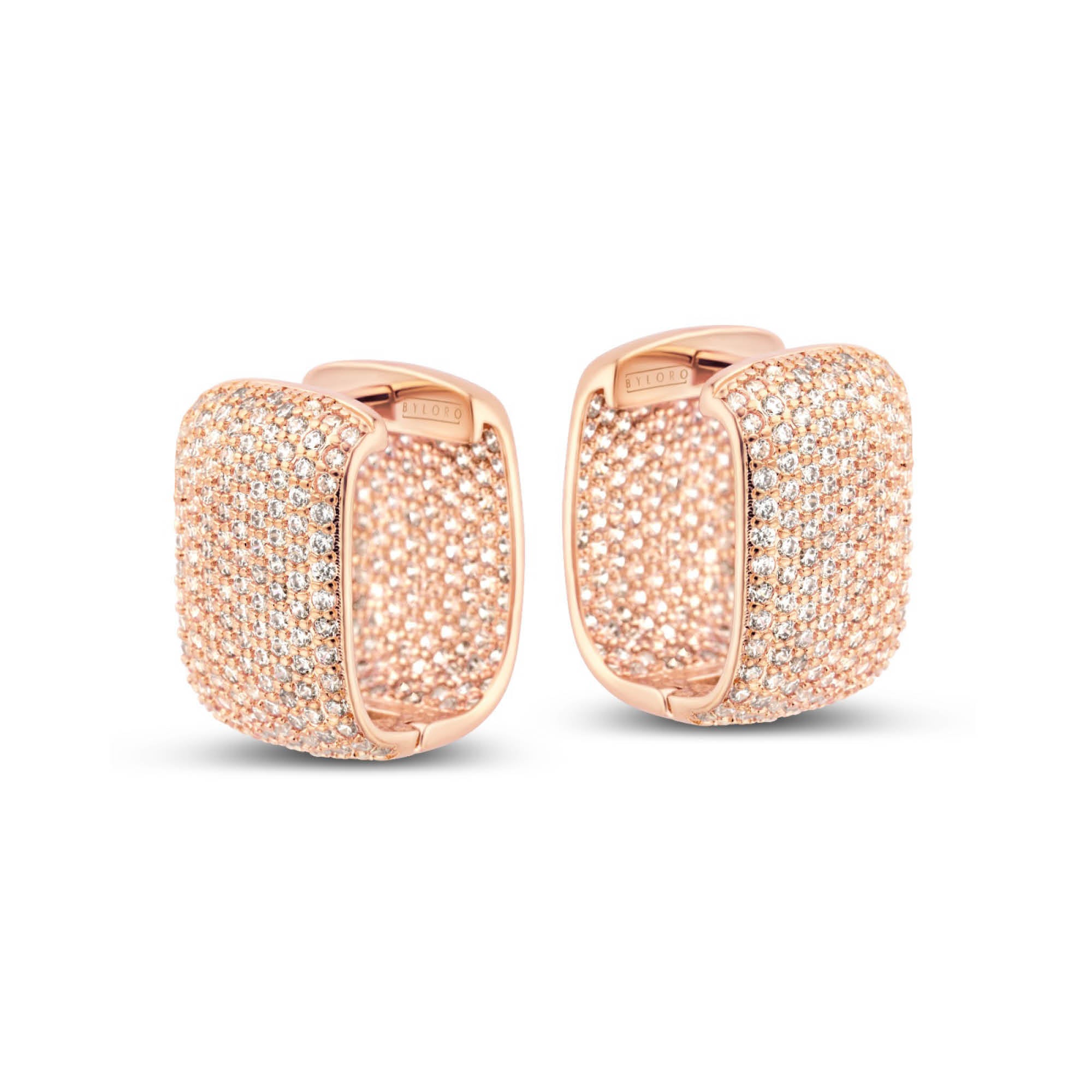 Champagne Tiffany earrings [ROSÉ] ❤ CELEB CHOICE*