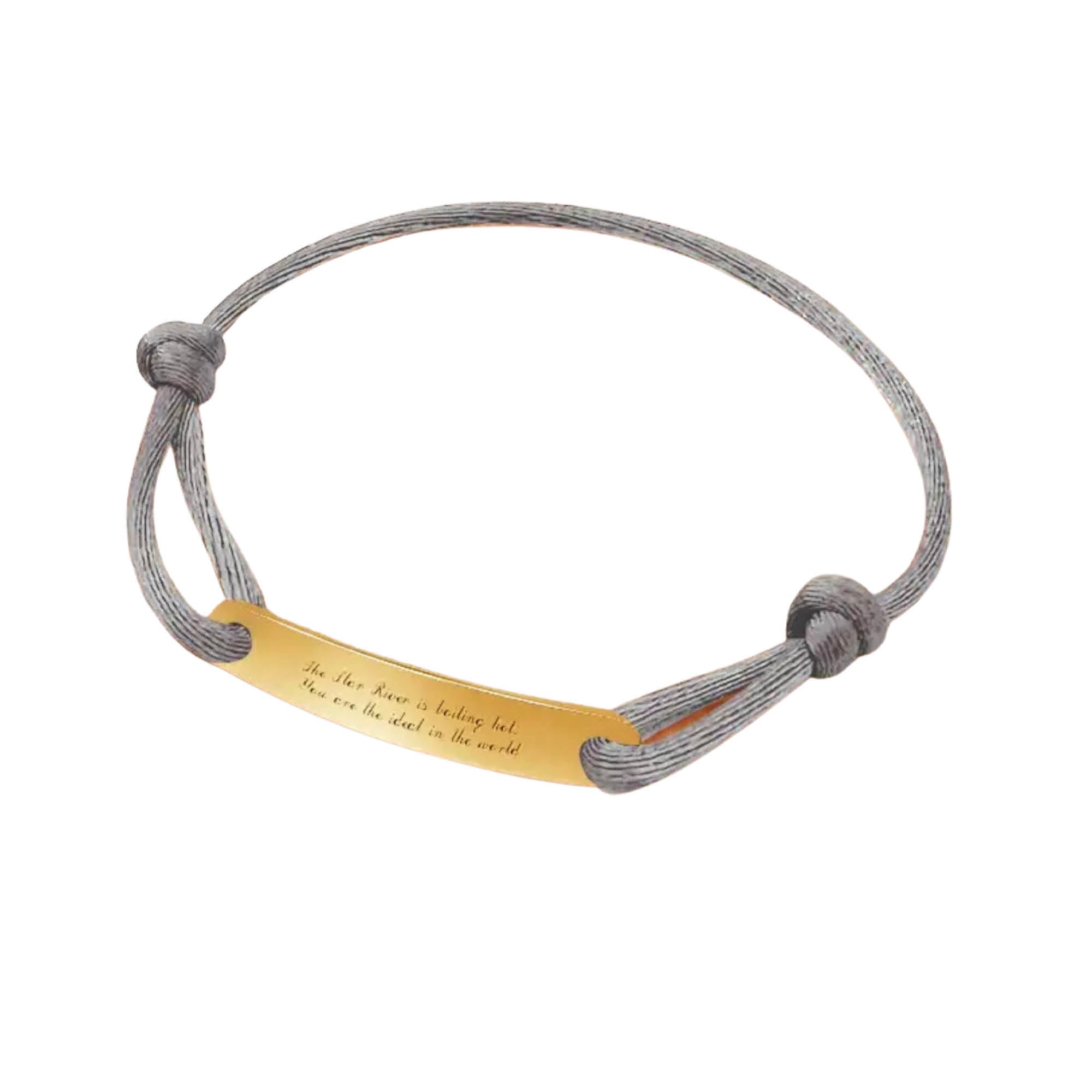 CUSTOMMADE Infinity Bar Bracelet