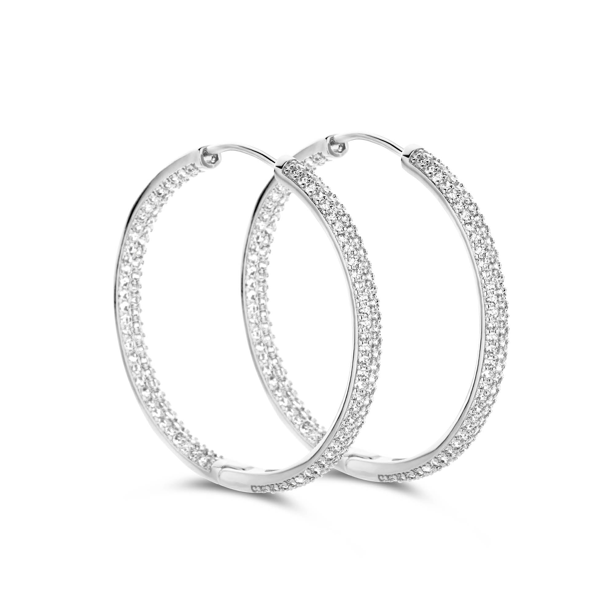 Diamond Earrings [BIG ROUND] [GOLD ]