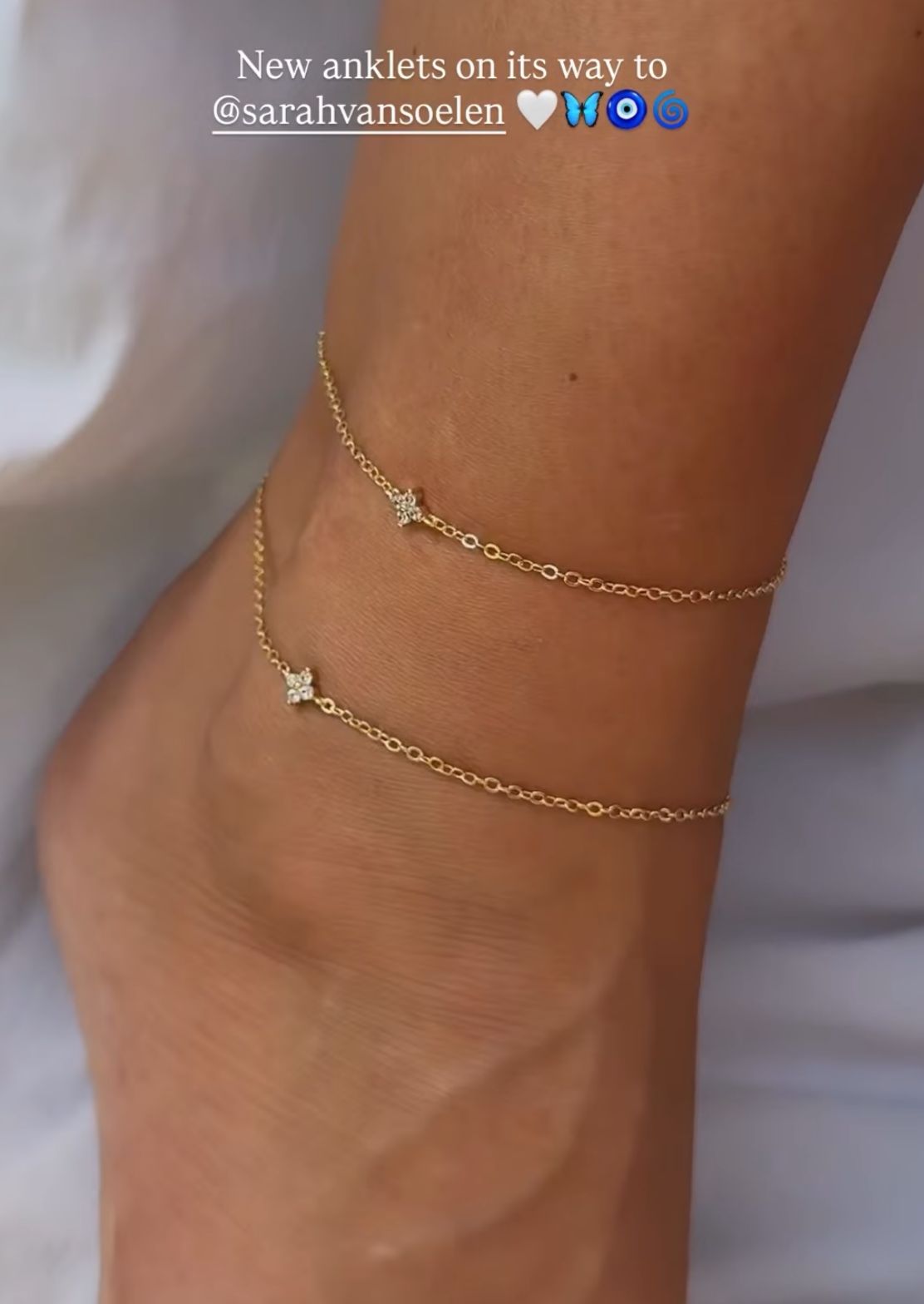 Divine Anklet X Sarah van Soelen
