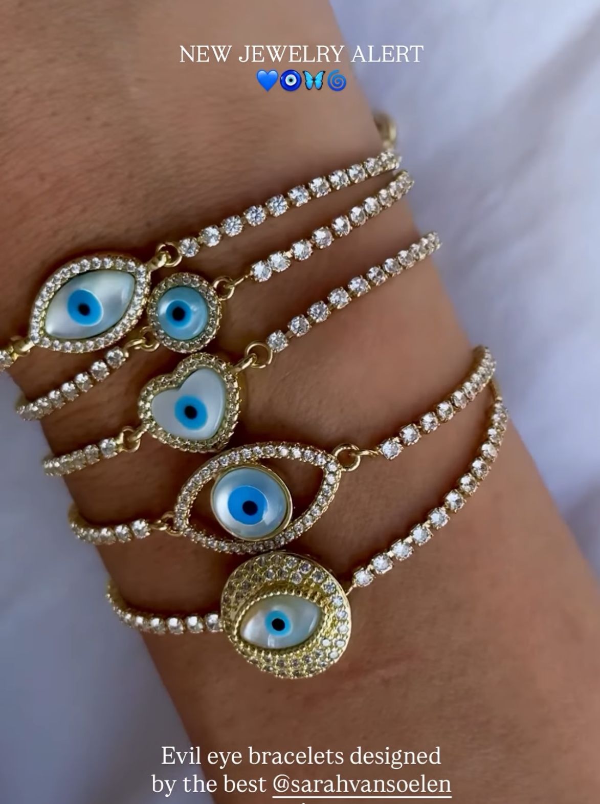 Full Protection Evil Eye Set 4+2 GRATIS (MEEST GEKOZEN) x Sarah van Soelen