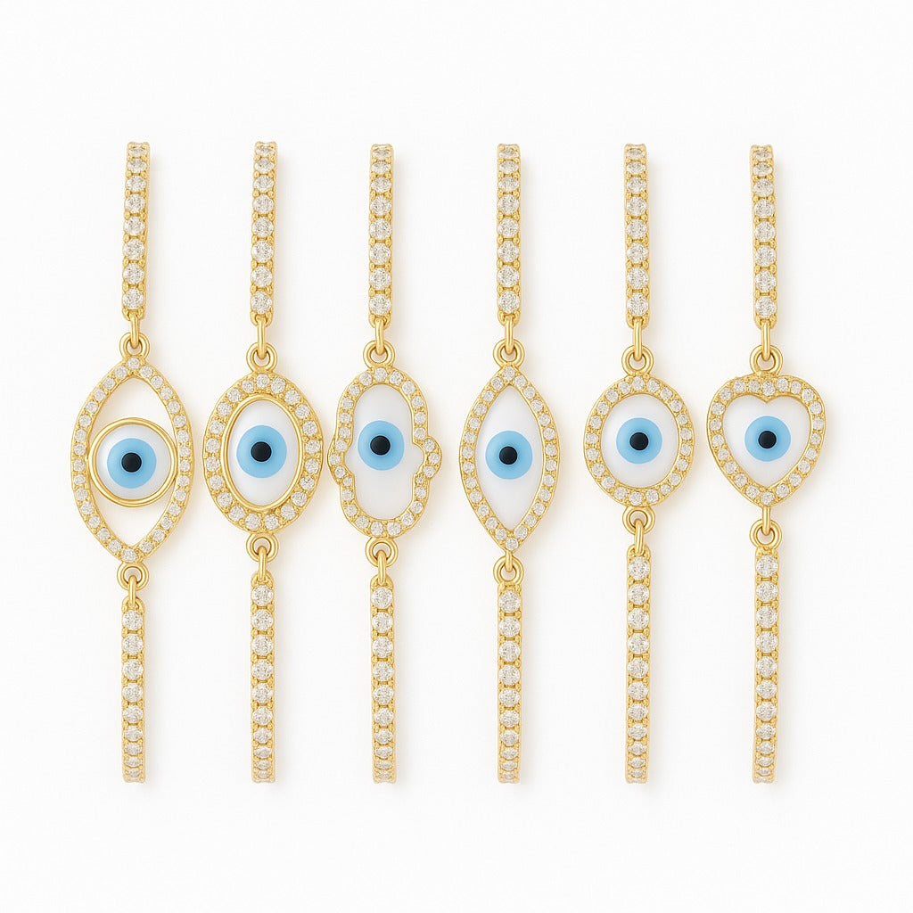 Full Protection Evil Eye Set 4+2 GRATIS (MEEST GEKOZEN) x Sarah van Soelen
