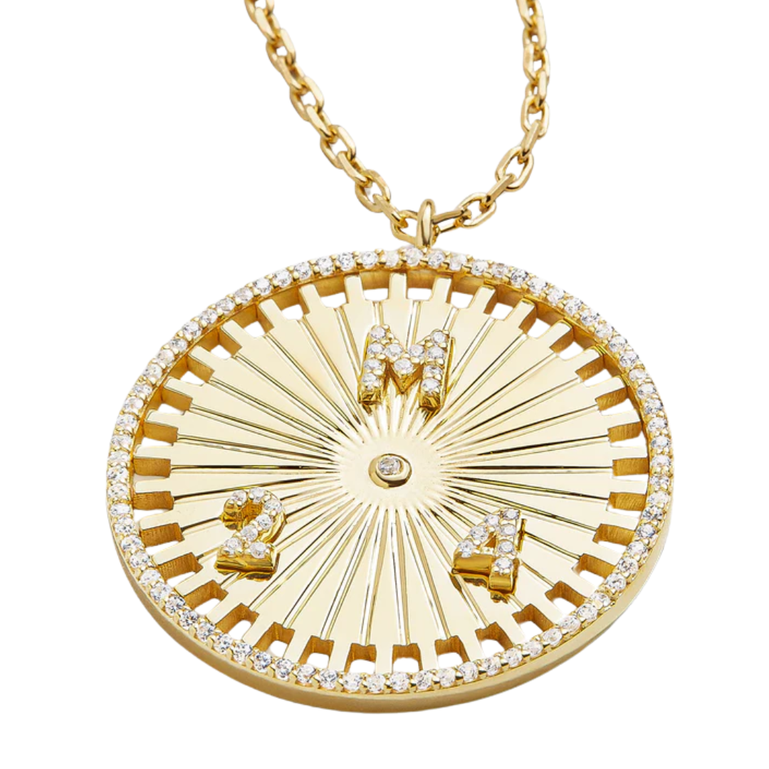 CUSTOMMADE MONEDA DIAMOND NECKLACE