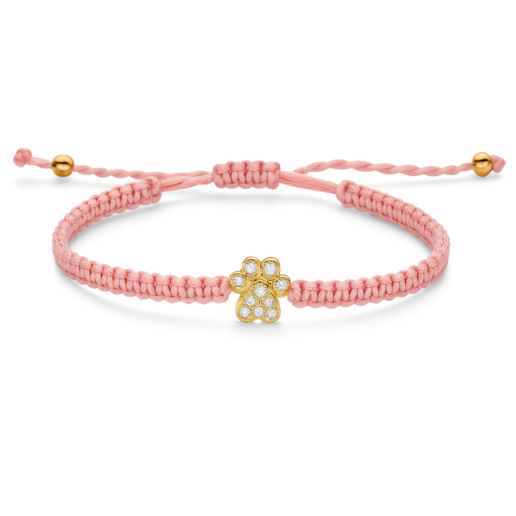 Custommade Paw Rope bracelet