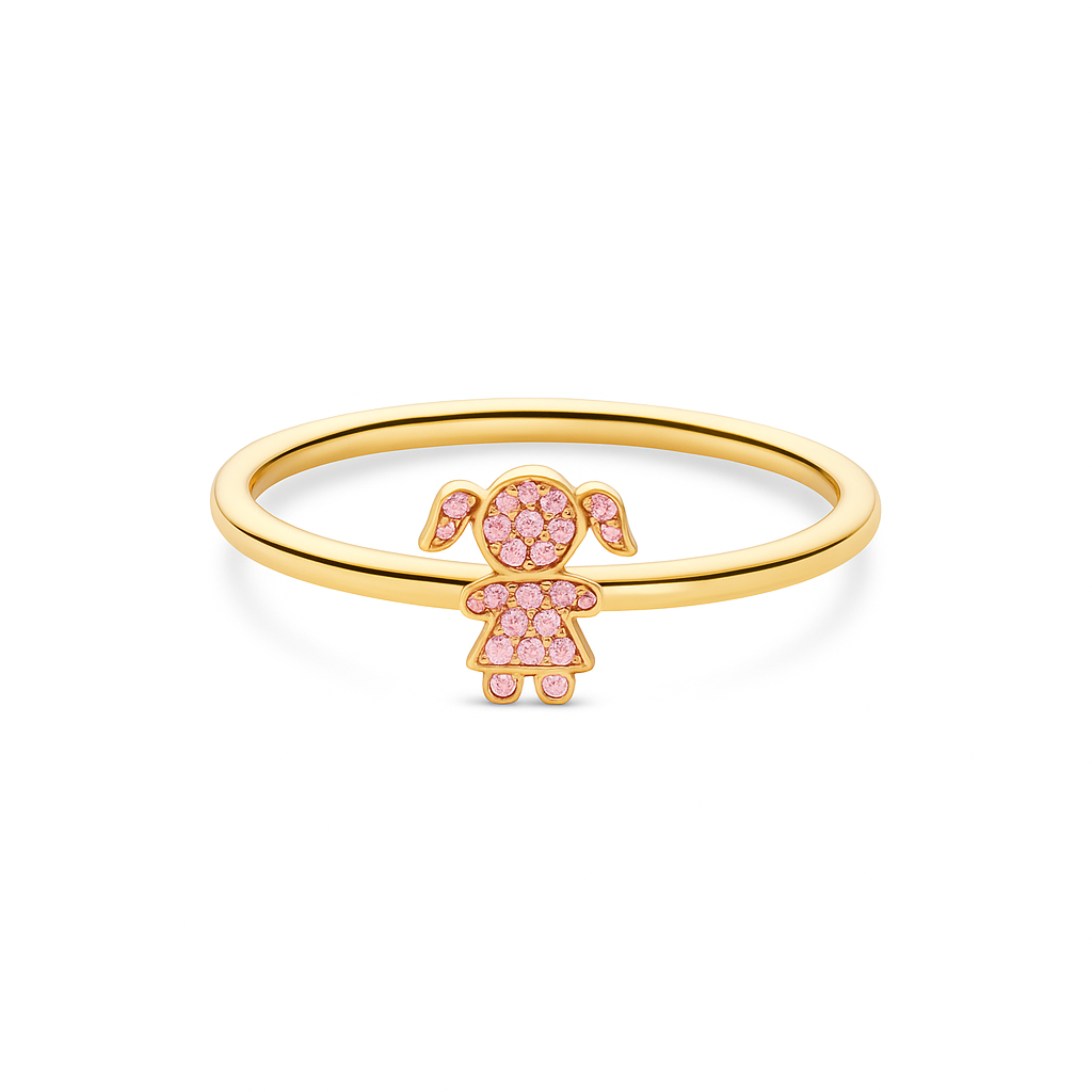 [PRE-ORDER] Custommade Gender Reveal Ring [GIRL]