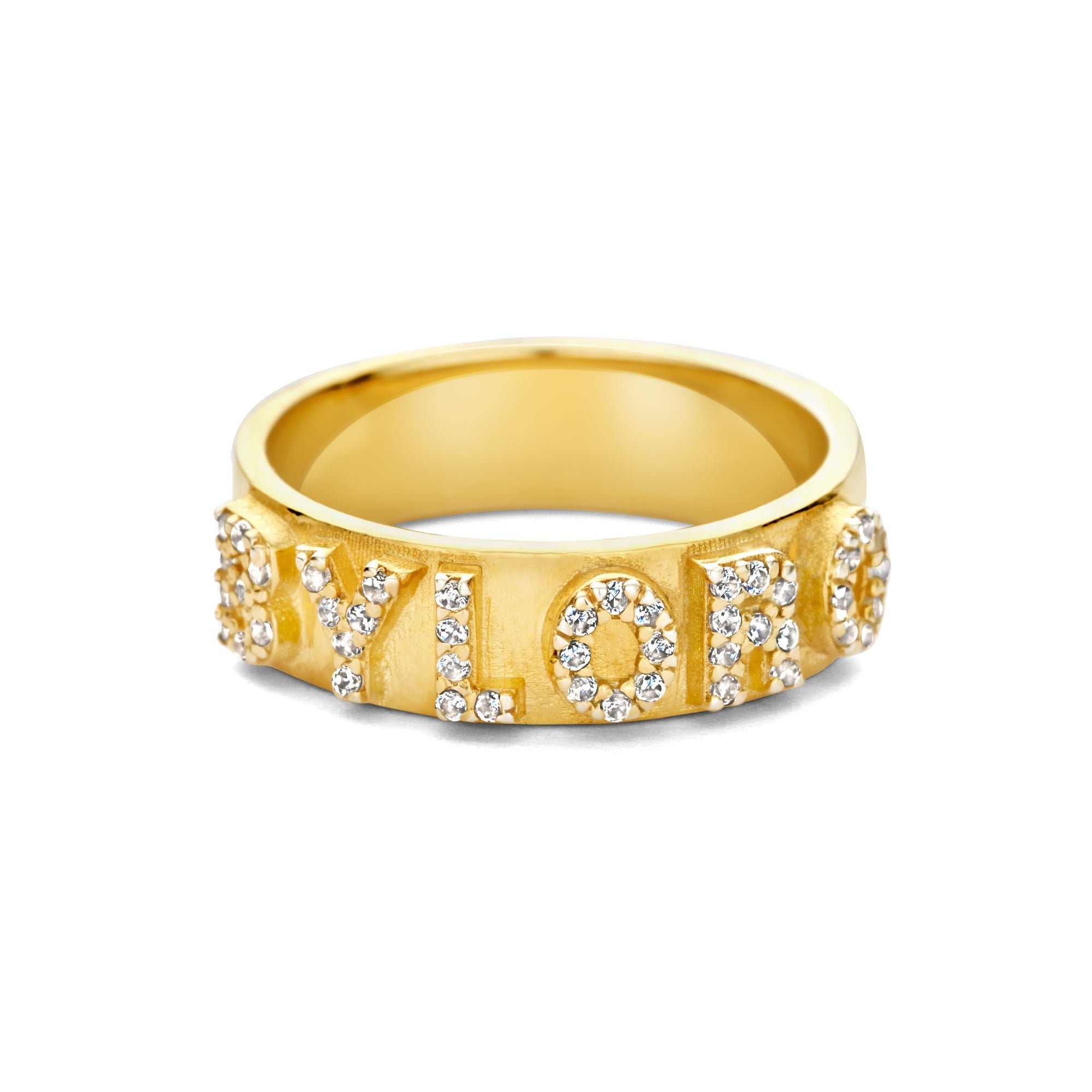 Custommade Chunky Ring [DIAMONDS]